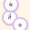 Sight Word Circles
